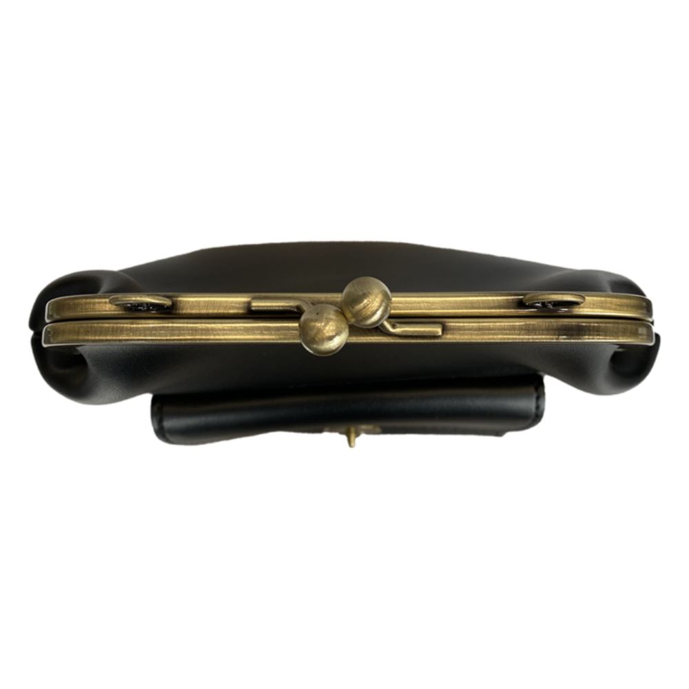 Vintage Kiss-Lock Crossbody Bag – Retro Chic Design