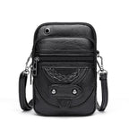 Vintage Leather Crossbody Bag