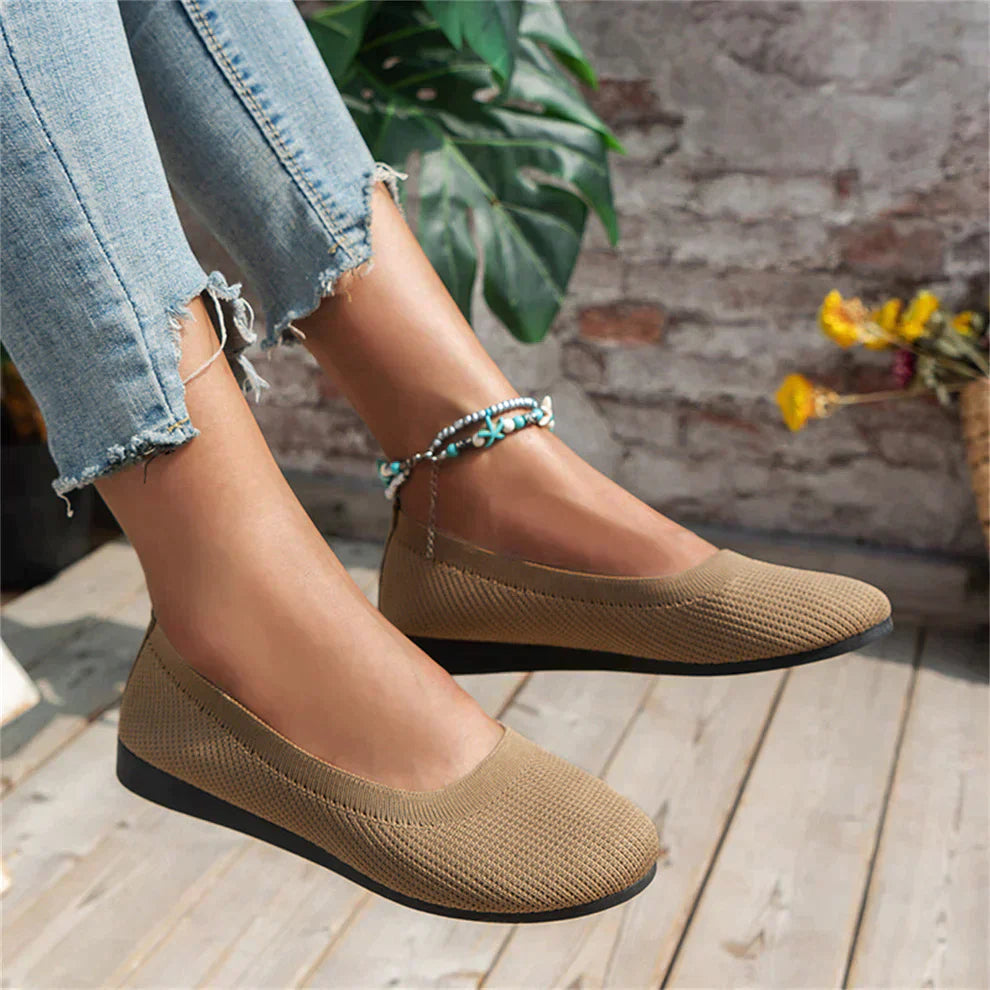 Cozy Slip-on Orthopedic Flat Sandals for Woman