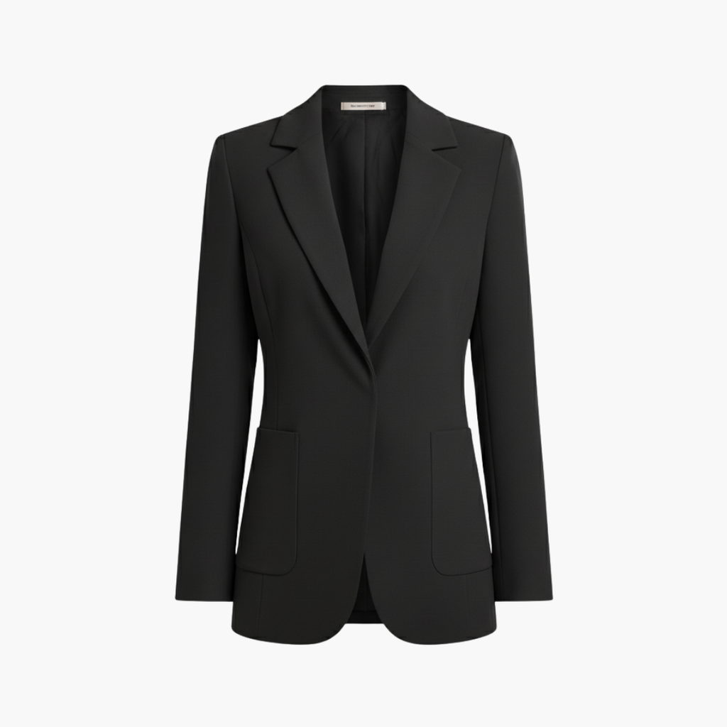 Blazer Jacket – Open Front – Long Sleeves