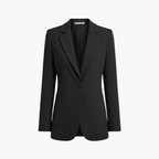 Blazer Jacket – Open Front – Long Sleeves