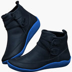 Ankle Boots – Slip-On Entry – Rubber Sole