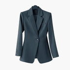 Two-Piece Blazer Set – Structured Fit – Straight Trousers