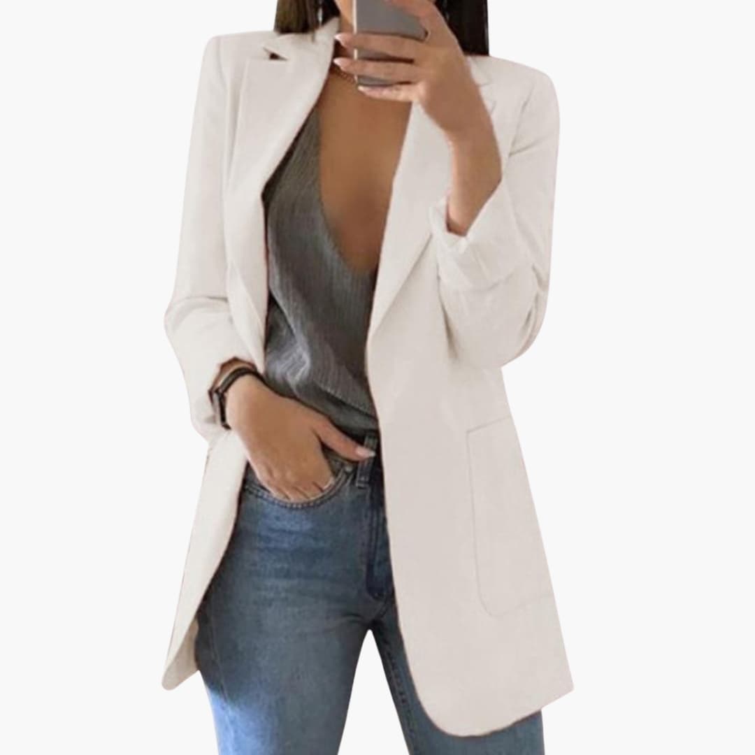 Blazer Jacket with Front Pockets