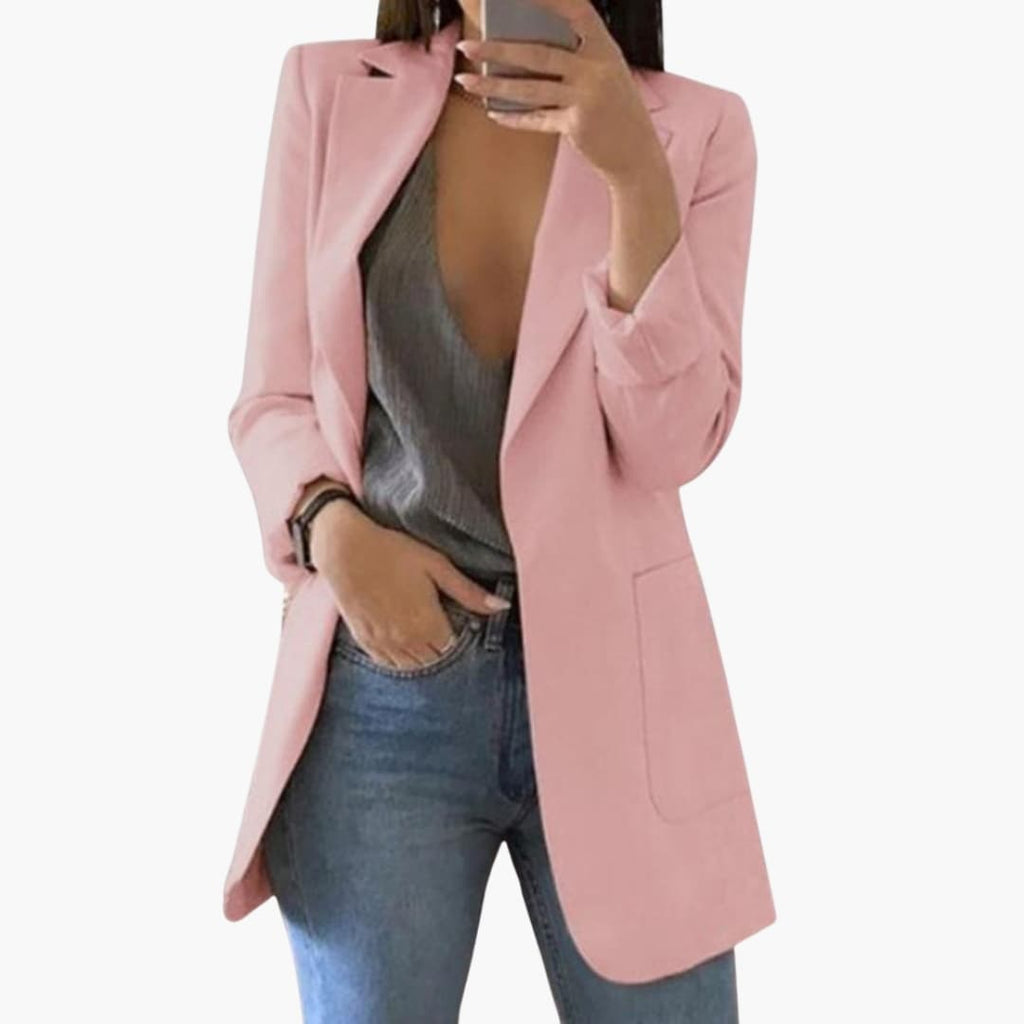 Blazer Jacket with Front Pockets