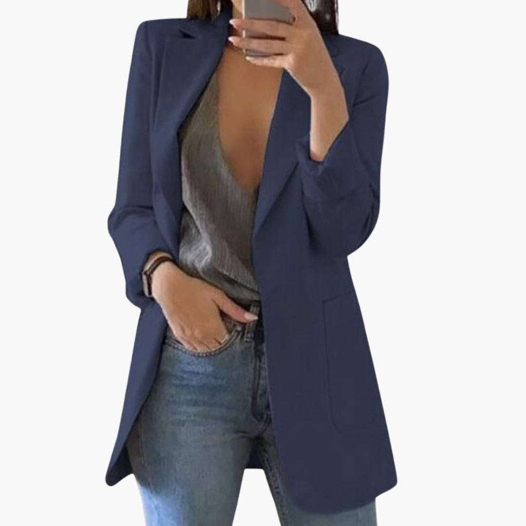 Blazer Jacket with Front Pockets