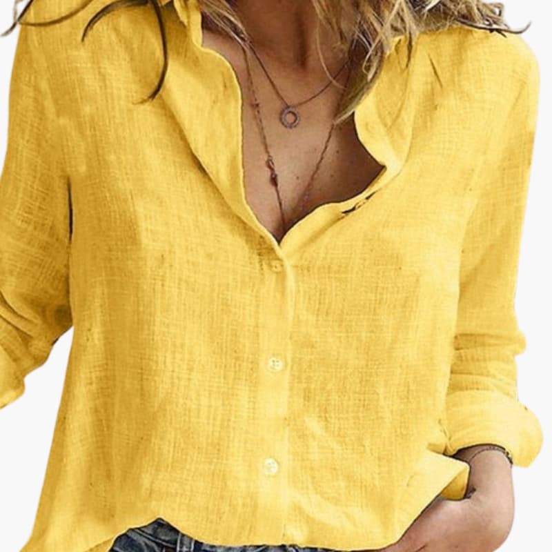 Blouse – Button Front – Long Sleeves