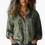 Button-Down Shirt – Classic Collar – Long Sleeves
