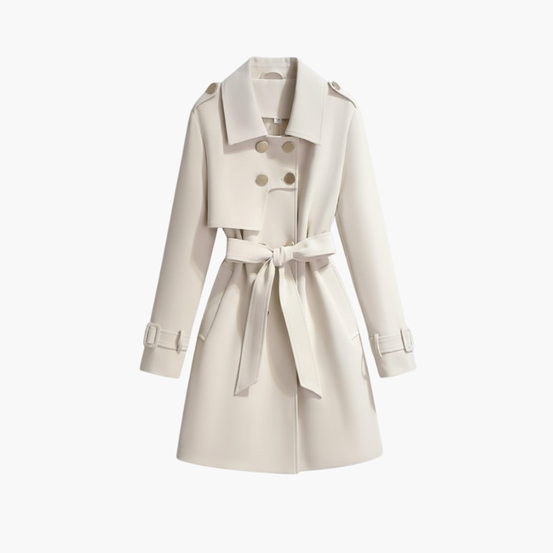 Trench Coat – Waist Belt – Wide Lapels
