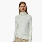 Turtleneck Sweater – Ribbed Neck – Long Sleeves