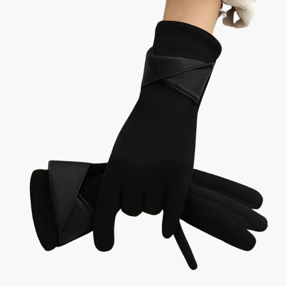 Winter Gloves – Fleece-Lined Interior – Adjustable Strap