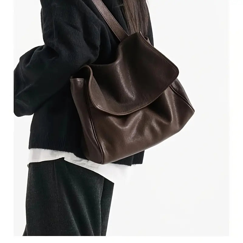Soft faux leathers Handbag