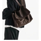 Soft faux leathers Handbag