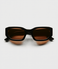 Women’s Everyday Sunglasses with Black Frame & Chocolate-Tinted Lenses