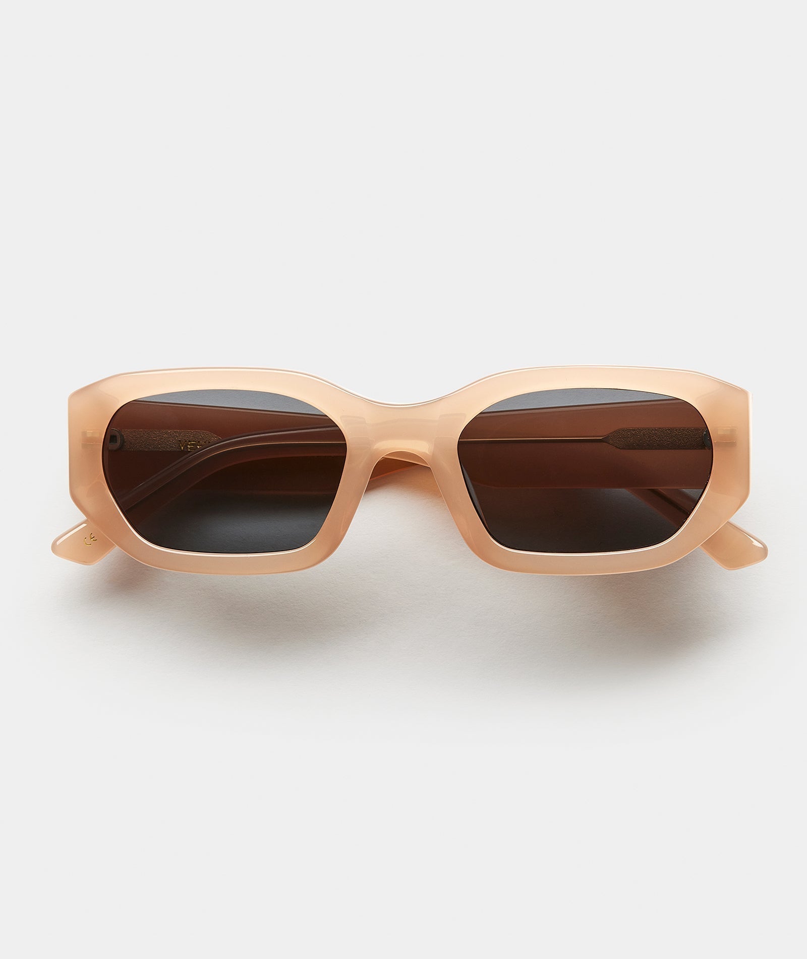 Women’s Everyday Sunglasses with Taupe Frame & Smoke-Tinted Lenses
