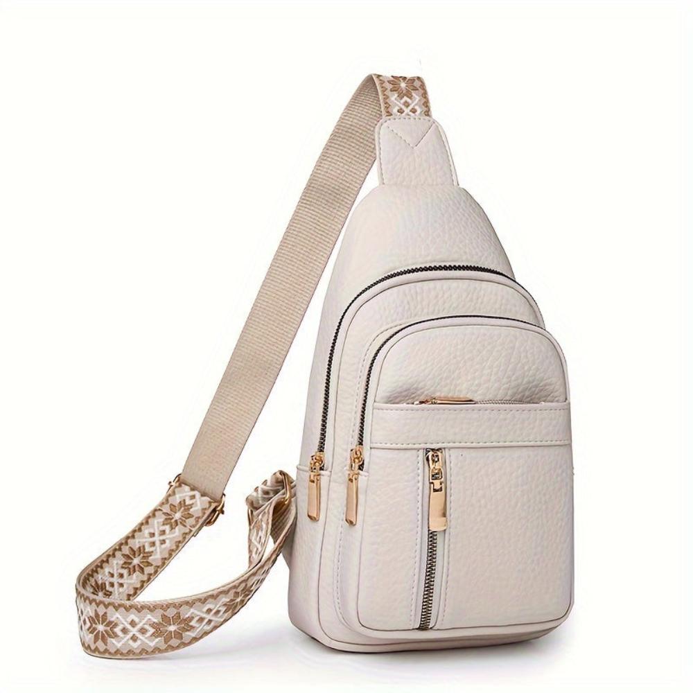 Vintage Chest Crossbody Bag