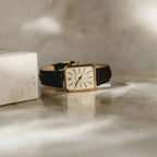 Elegant Rectangular Women’s Leather-Strap Analog Watch – Multiple Colors