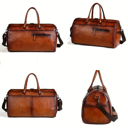 Retro Genuine Leather Women’s Crossbody Bag