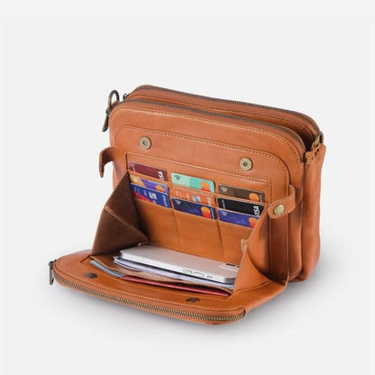 Classic Leather Shoulder Bag