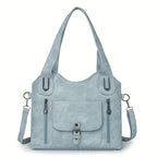 Vintage Shoulder Bag with Elegant Finish