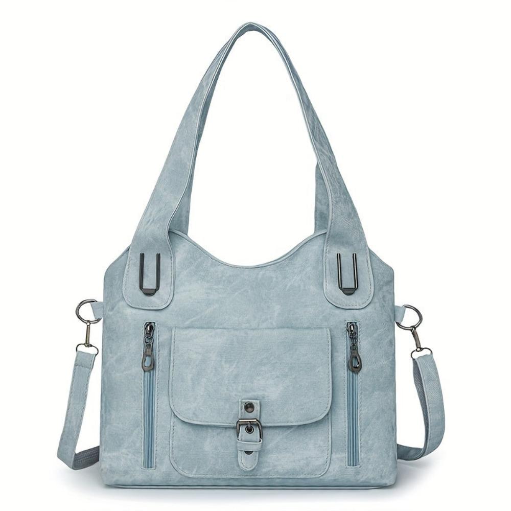 Vintage Shoulder Bag with Elegant Finish