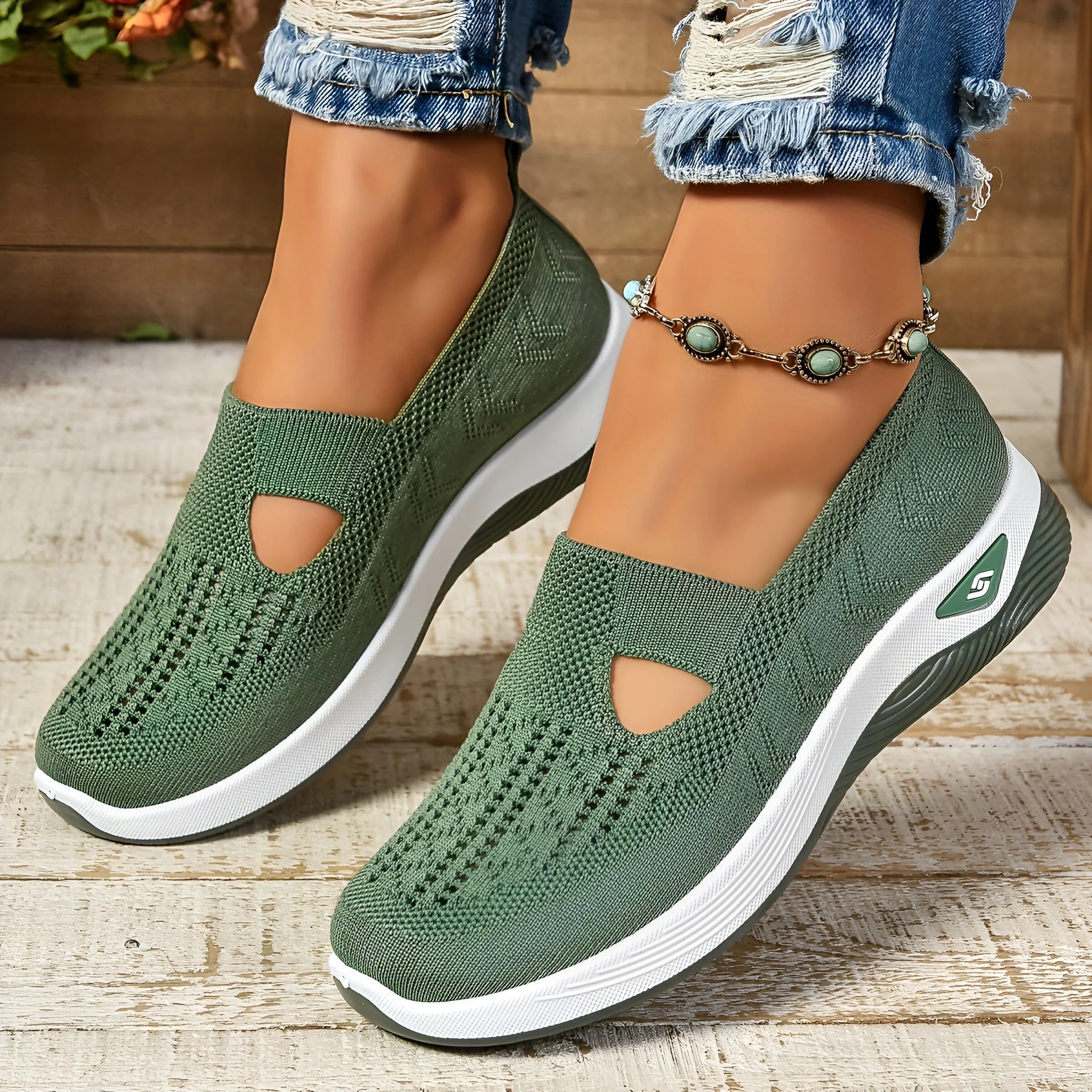 Orthopedic Slip-On Breathable Shoes for Woman