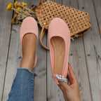 Cozy Slip-on Orthopedic Flat Sandals for Woman