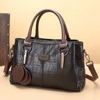 Retro Boston PU leather Bag