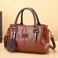 Retro Boston PU leather Bag