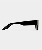 Women’s Classic Sunglasses with Black Frame & Khaki-Tinted Lenses