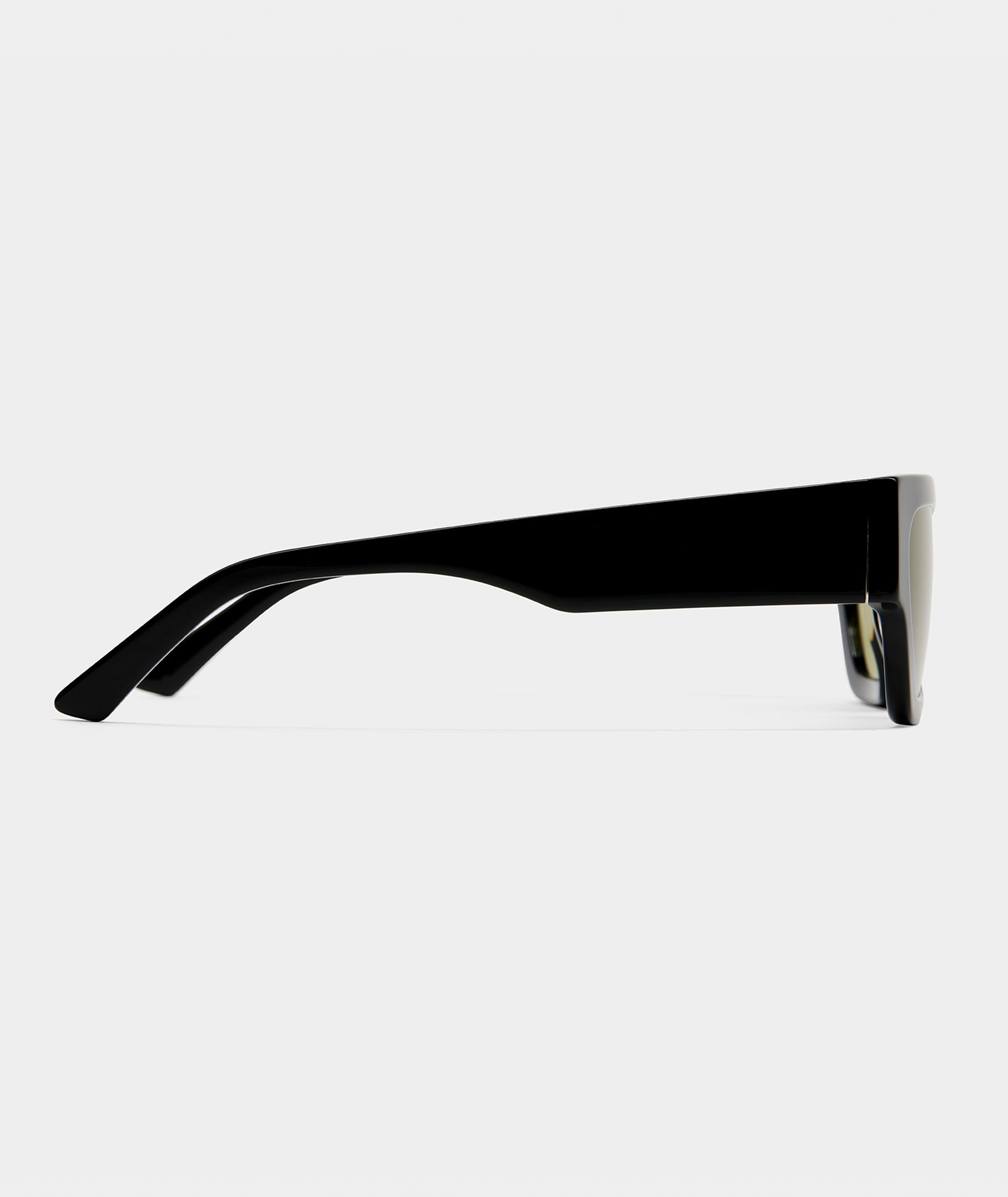 Women’s Classic Sunglasses with Black Frame & Khaki-Tinted Lenses