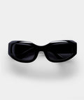 Women’s Sport Wraparound Sunglasses with Black Frame & Smoke-Tinted Lenses