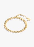 Infinite Links Bracelet Gold – Sleek Infinity Chain Jewelry