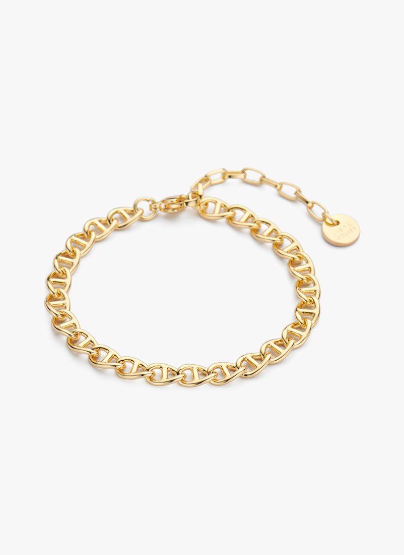 Infinite Links Bracelet Gold – Sleek Infinity Chain Jewelry
