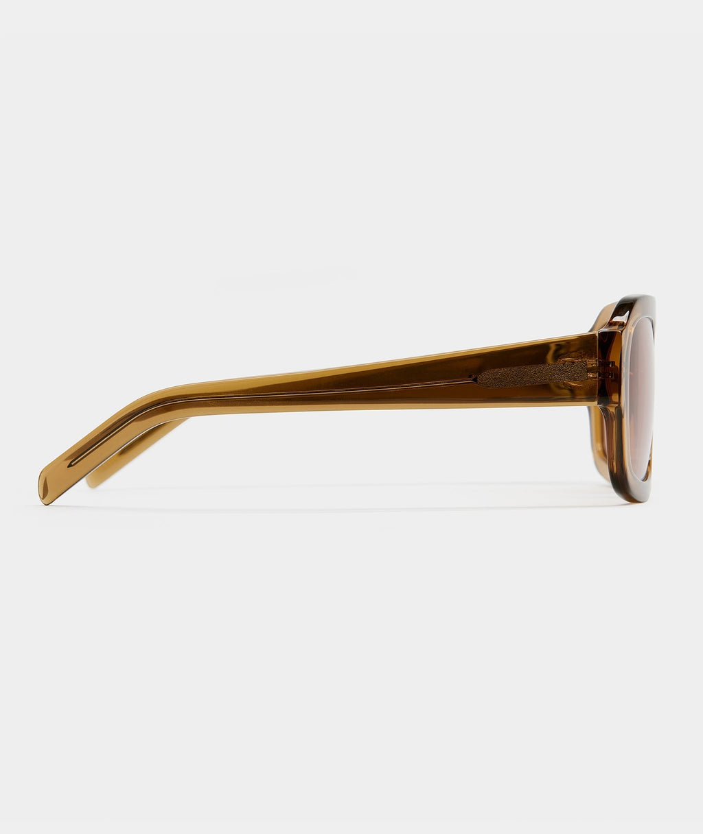 Women’s Resort-Style Sunglasses with Caramel Frame & Toffee-Tinted Lenses