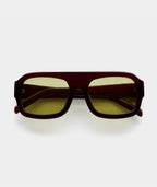 Women’s Resort-Style Sunglasses with Malbec Frame & Khaki-Tinted Lenses