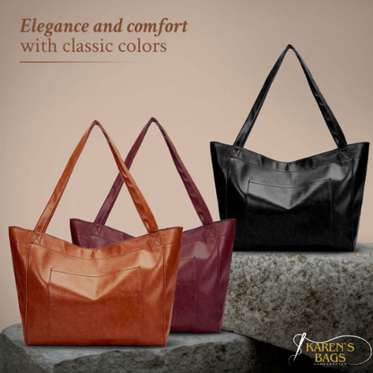 Vintage Shoulder Bag with Elegant Design