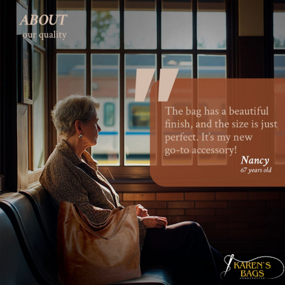 Vintage Shoulder Bag with Elegant Design