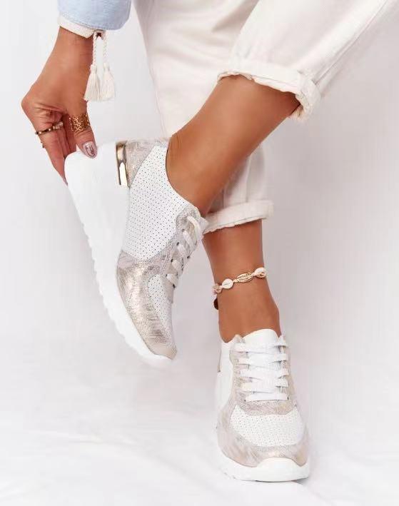 Woman's Air Sneakers with Thick Soles - Relieve Foot Pain