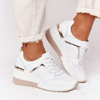 Woman's Air Sneakers with Thick Soles - Relieve Foot Pain