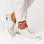 Woman's Air Sneakers with Thick Soles - Relieve Foot Pain