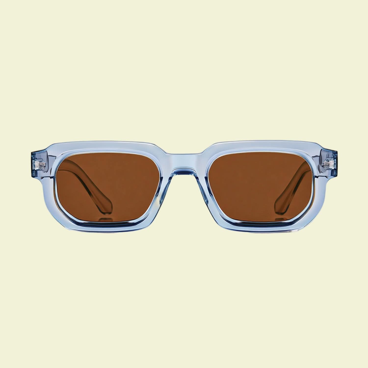 Women’s Minimalist Square Sunglasses with Dark Frame