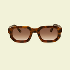 Women’s Minimalist Square Sunglasses with Dark Frame