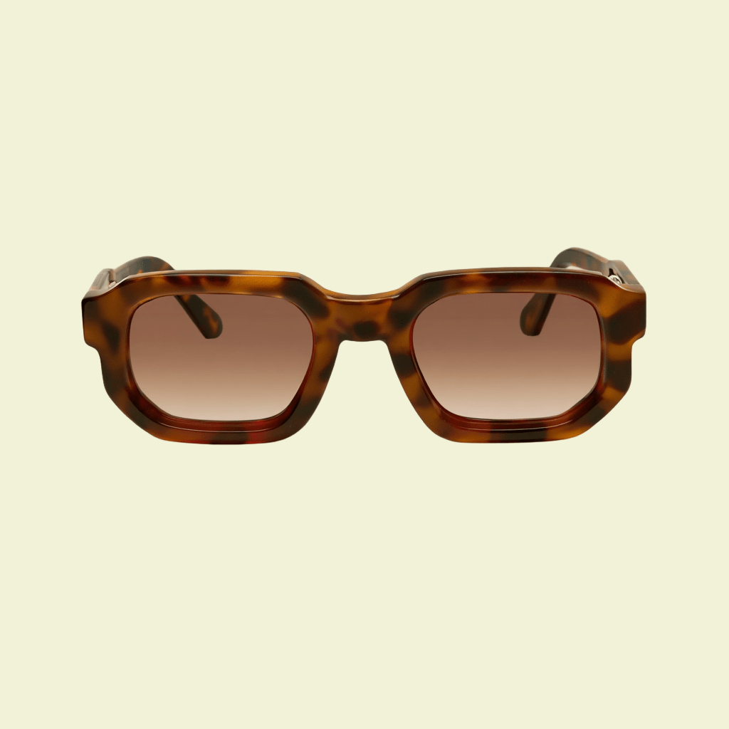 Women’s Minimalist Square Sunglasses with Dark Frame