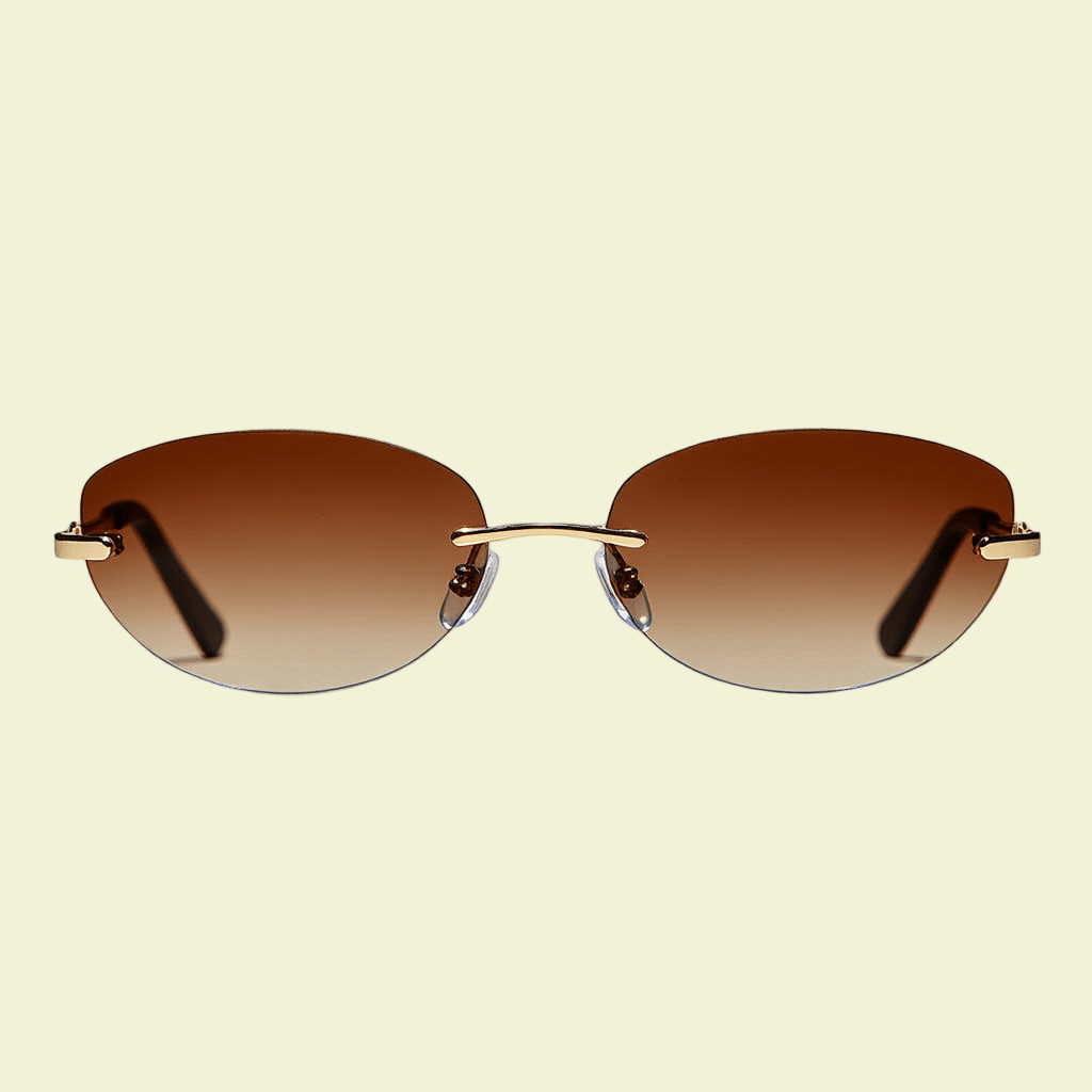 Women’s Angular Cat-Eye Sunglasses in Glossy Black