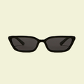Women’s Ultra-Narrow Rectangular Sunglasses with Minimalist Frame