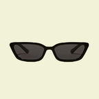Women’s Ultra-Narrow Rectangular Sunglasses with Minimalist Frame