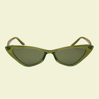 Women’s Soft Cat-Eye Sunglasses with Brown Tortoiseshell Frame